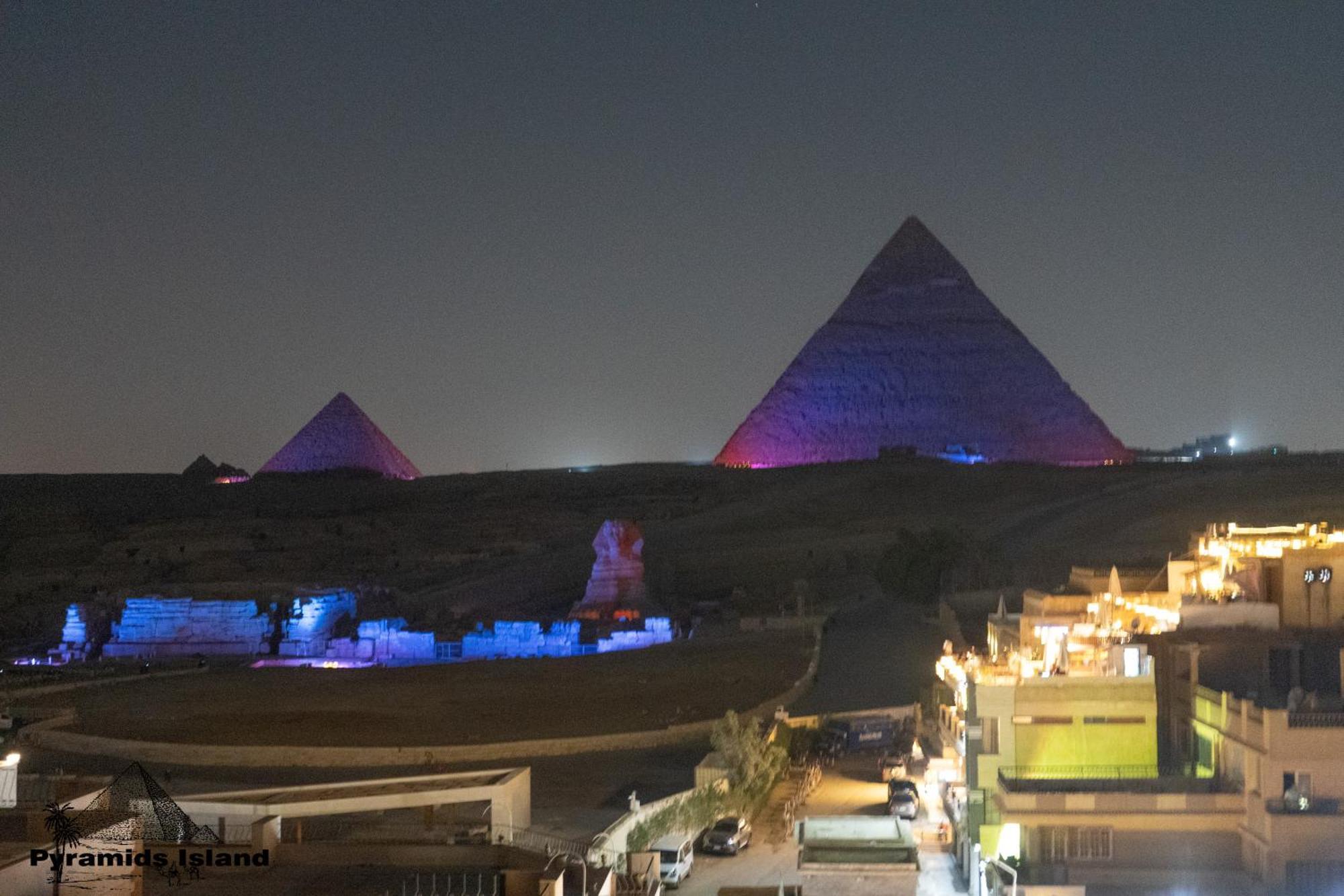 Pyramids Island Bed & Breakfast Kafret el-Gabal Eksteriør bilde