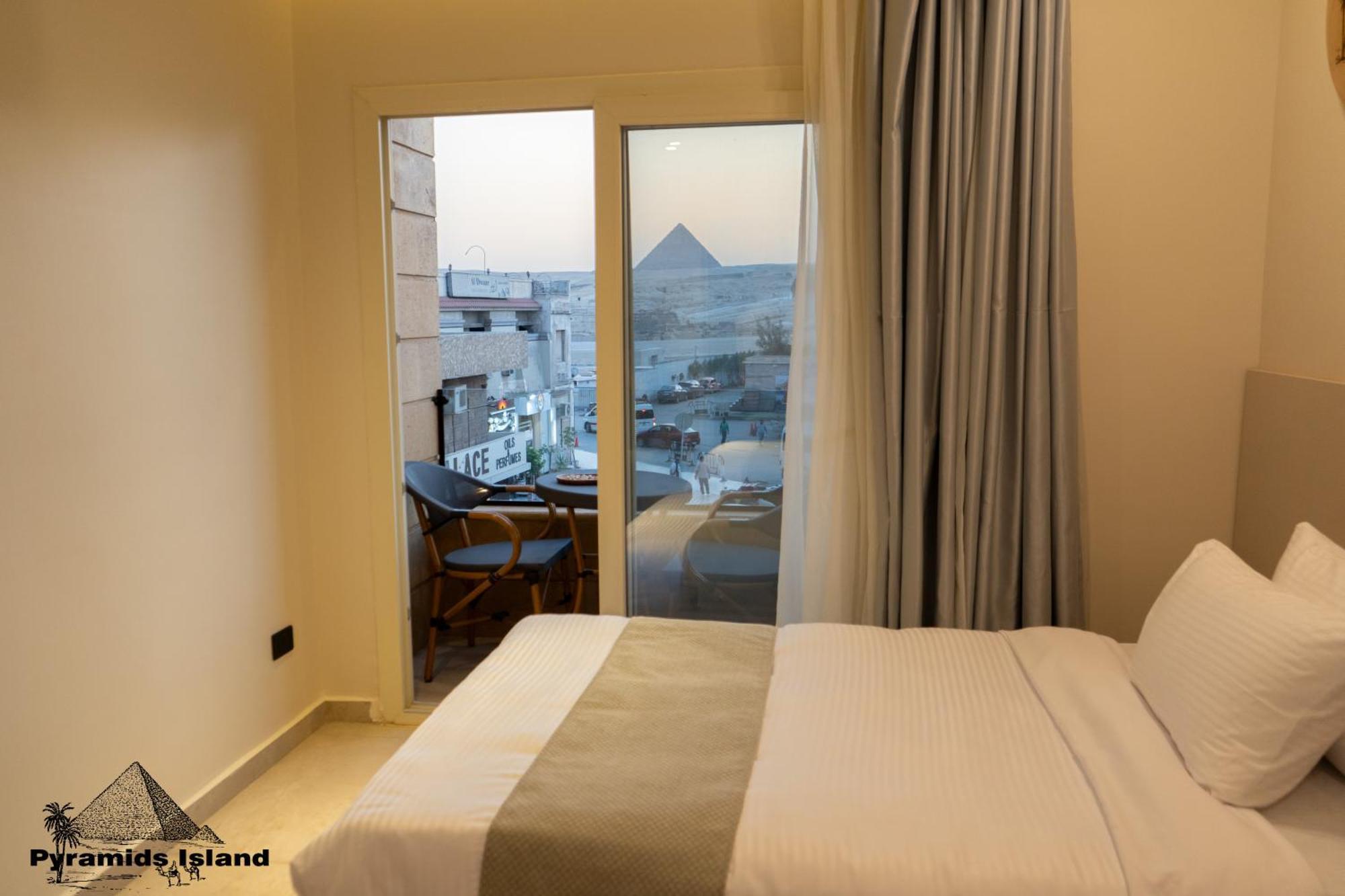 Pyramids Island Bed & Breakfast Kafret el-Gabal Eksteriør bilde