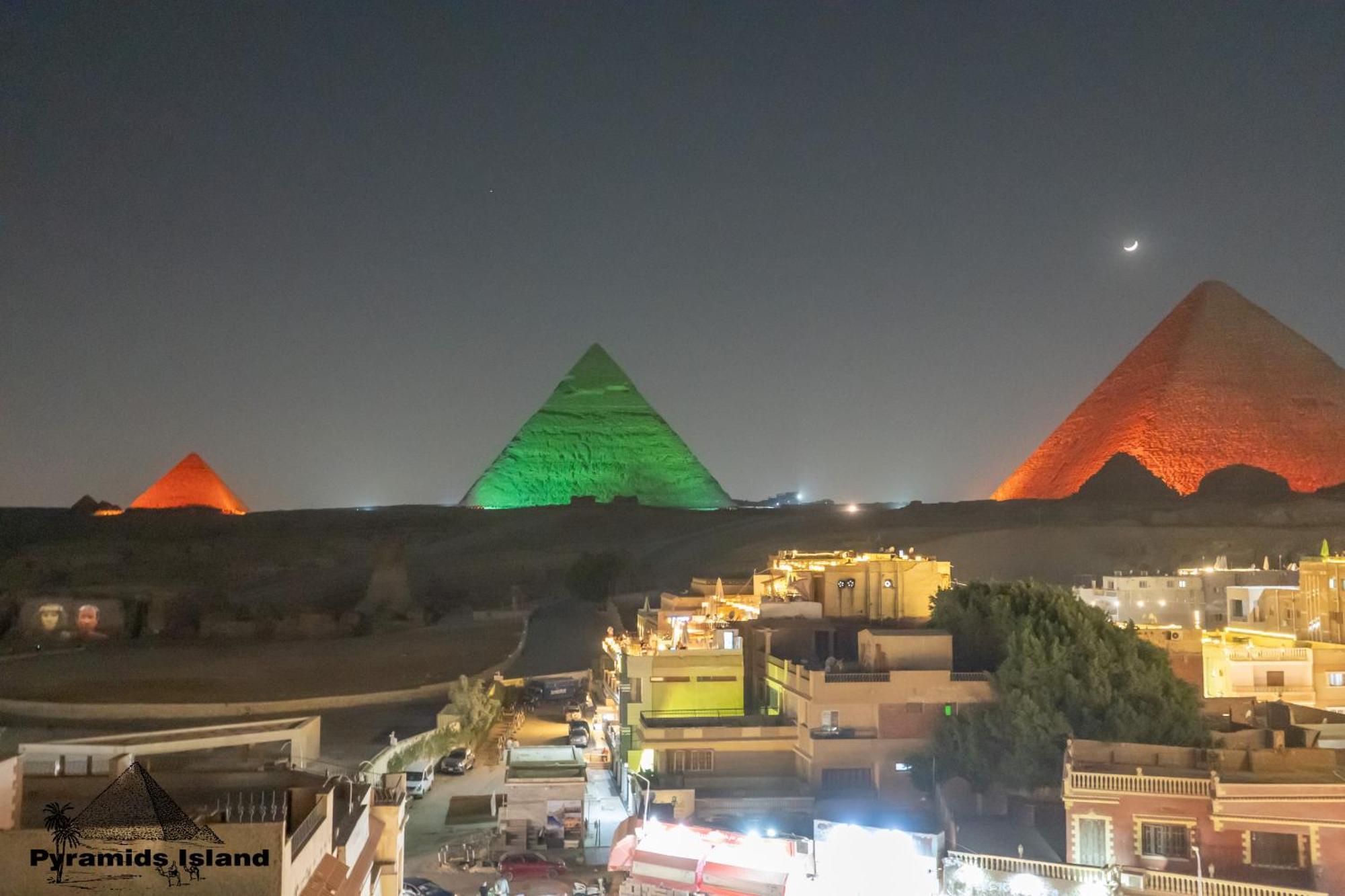 Pyramids Island Bed & Breakfast Kafret el-Gabal Eksteriør bilde