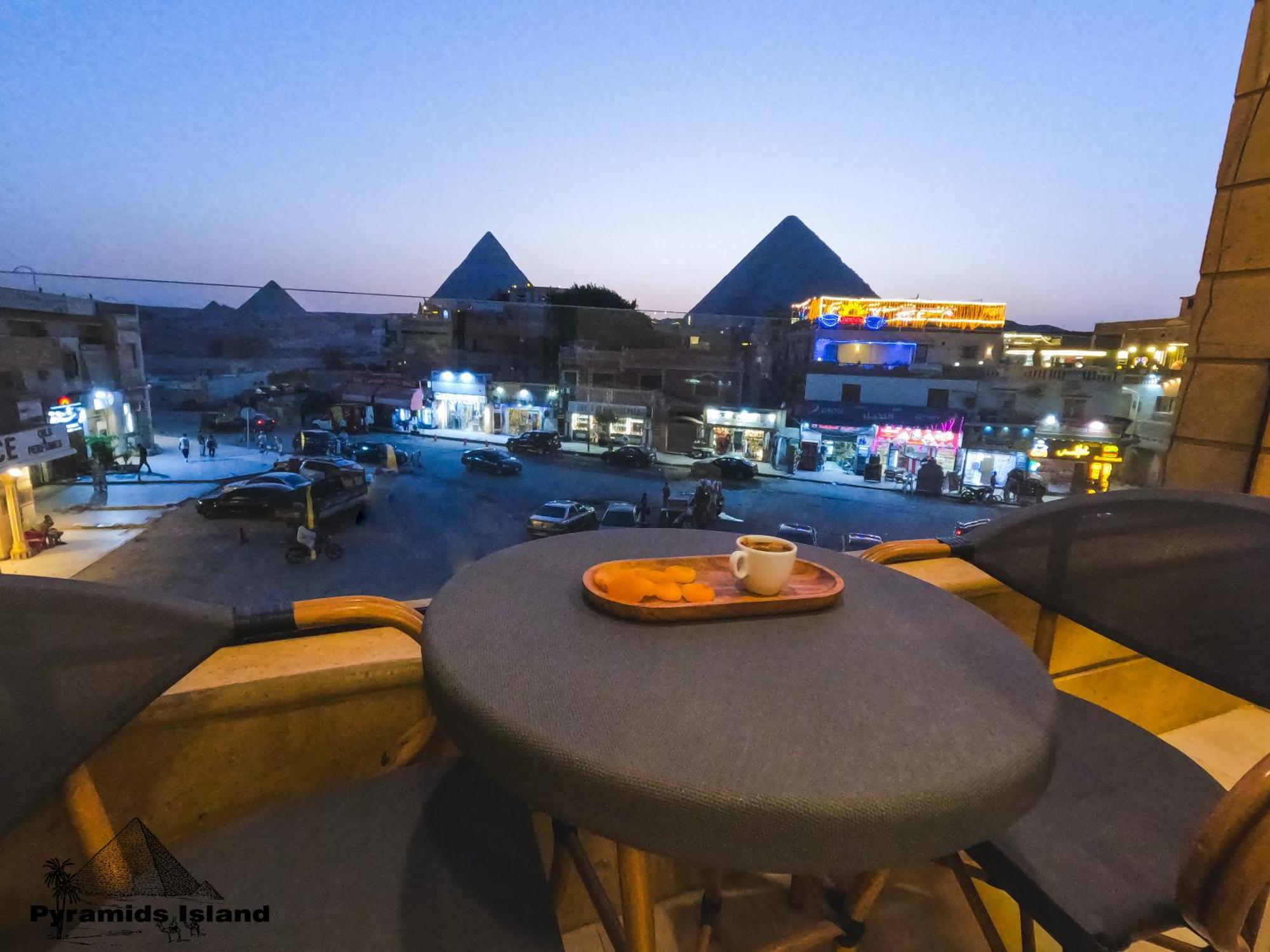 Pyramids Island Bed & Breakfast Kafret el-Gabal Eksteriør bilde