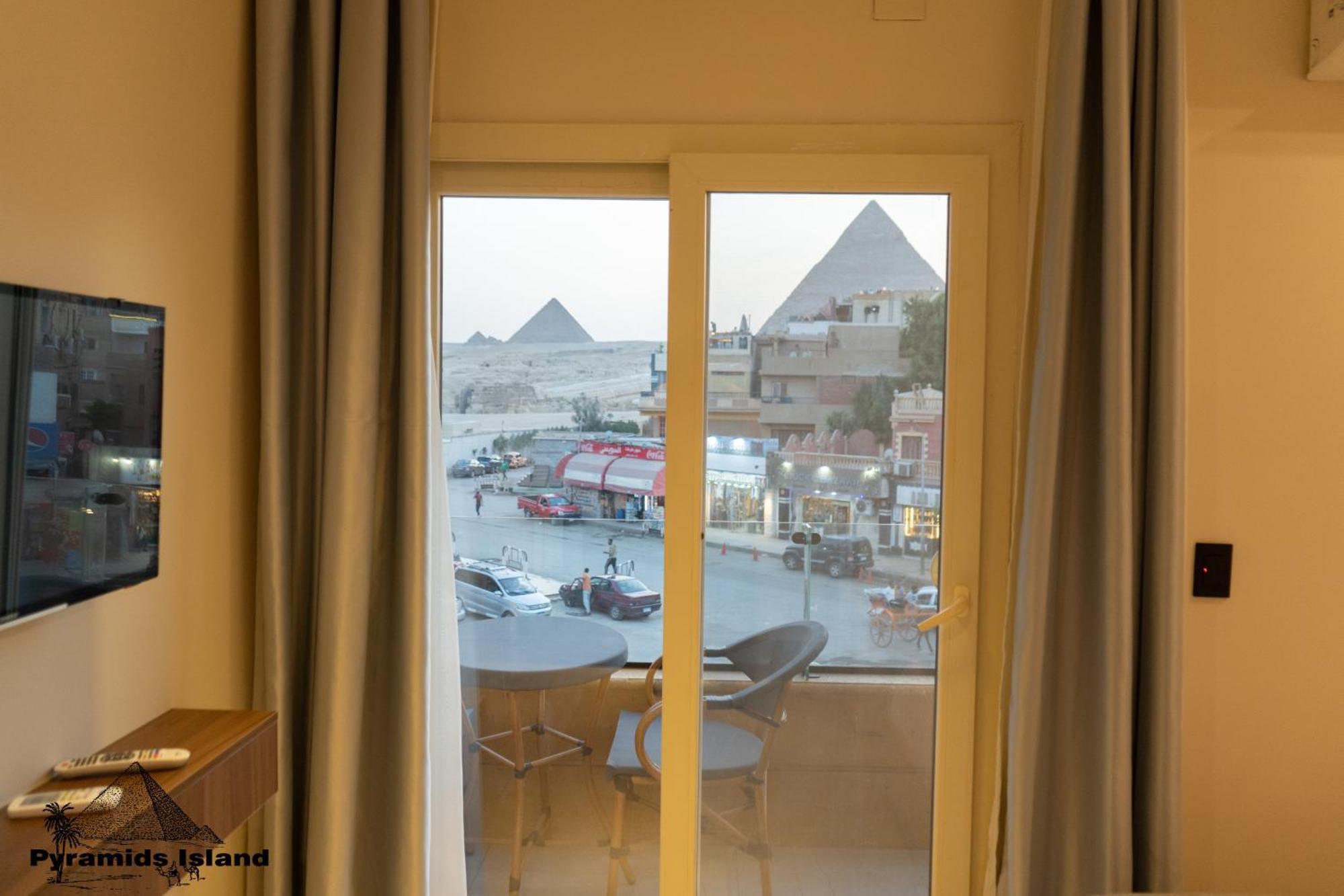 Pyramids Island Bed & Breakfast Kafret el-Gabal Eksteriør bilde