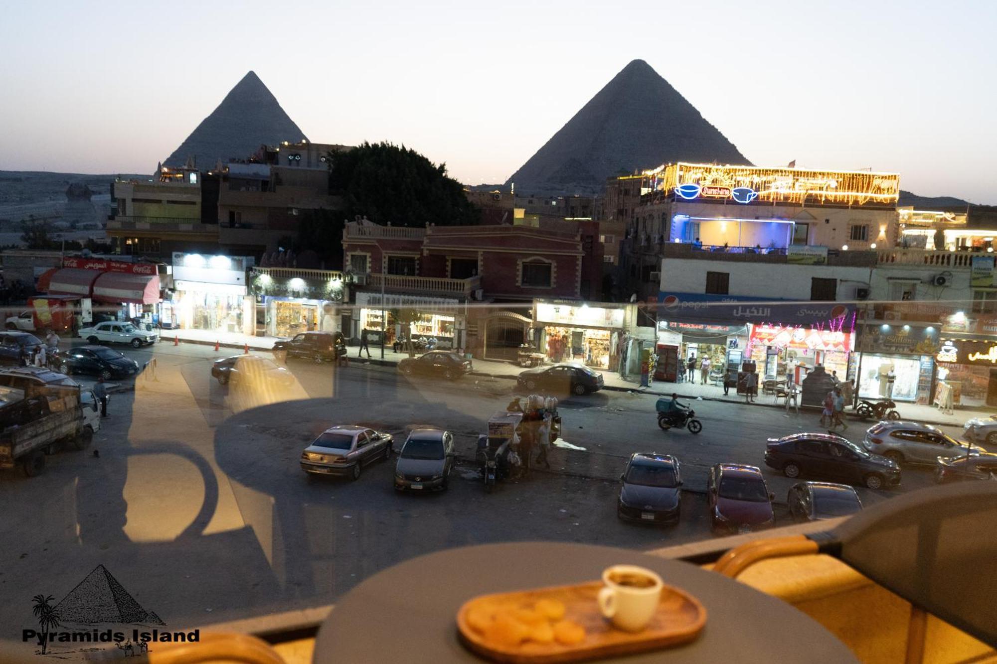 Pyramids Island Bed & Breakfast Kafret el-Gabal Eksteriør bilde