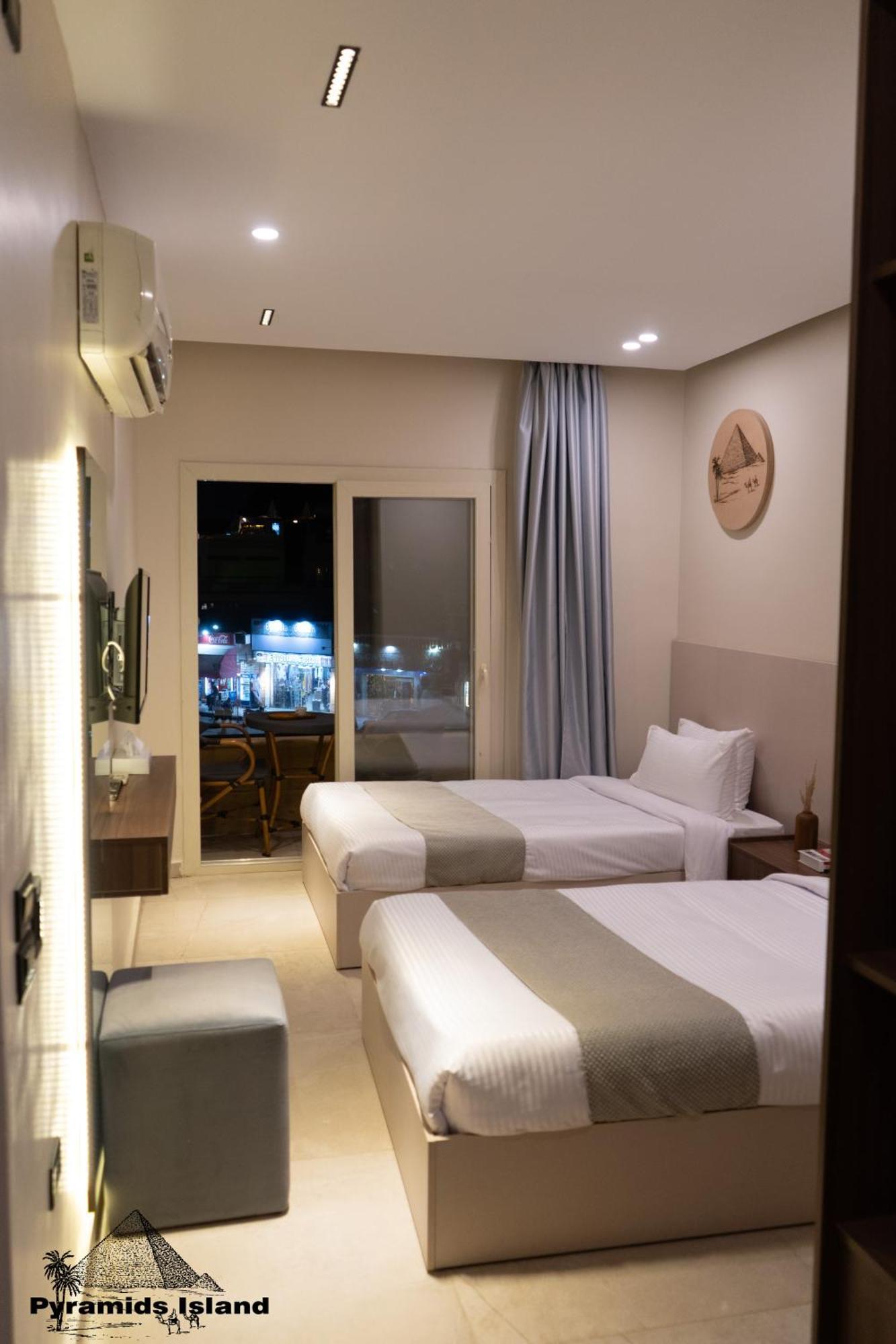Pyramids Island Bed & Breakfast Kafret el-Gabal Eksteriør bilde