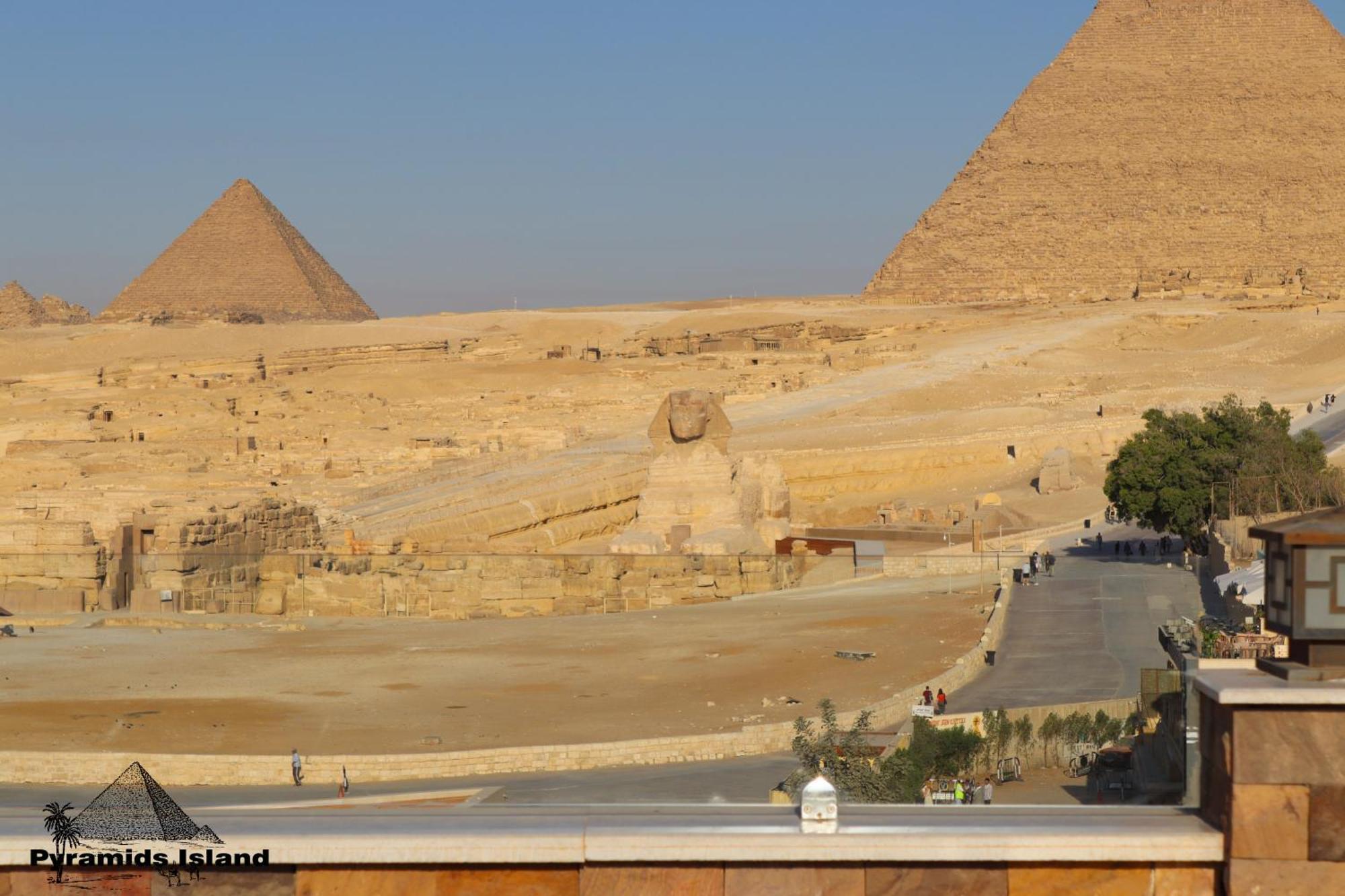 Pyramids Island Bed & Breakfast Kafret el-Gabal Eksteriør bilde