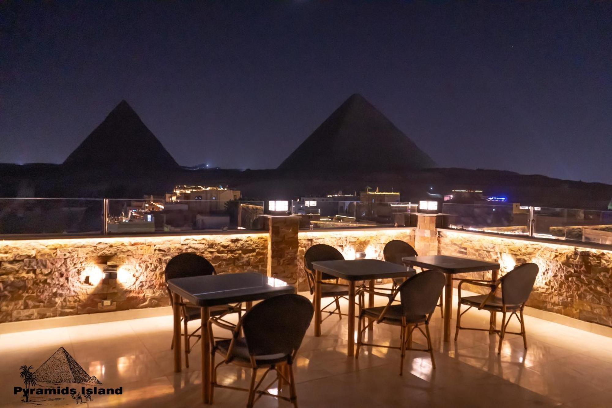 Pyramids Island Bed & Breakfast Kafret el-Gabal Eksteriør bilde