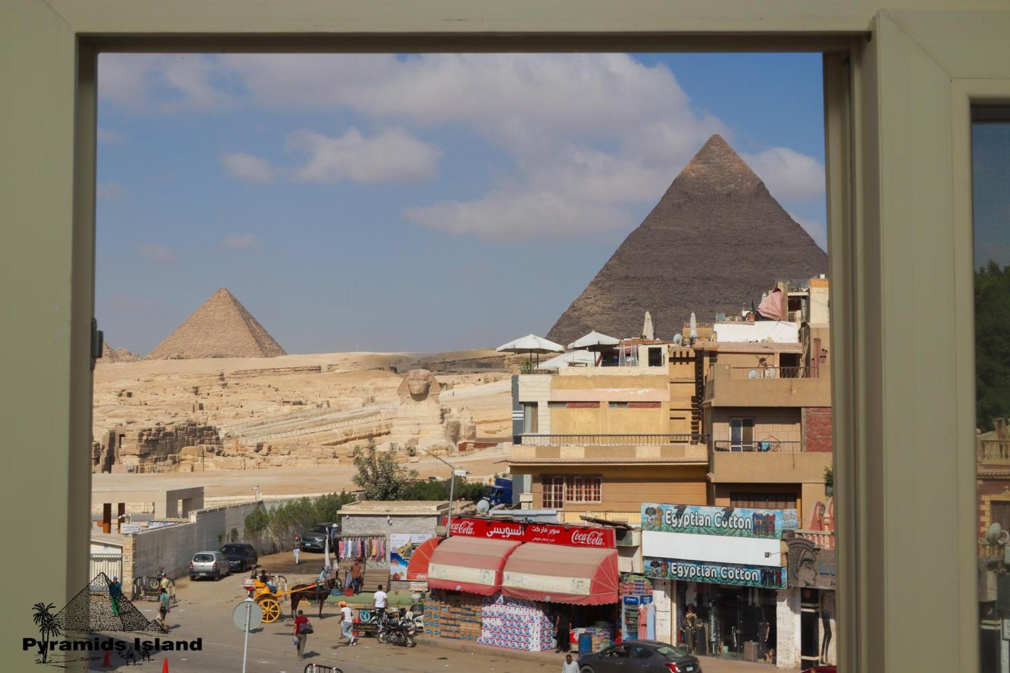 Pyramids Island Bed & Breakfast Kafret el-Gabal Eksteriør bilde