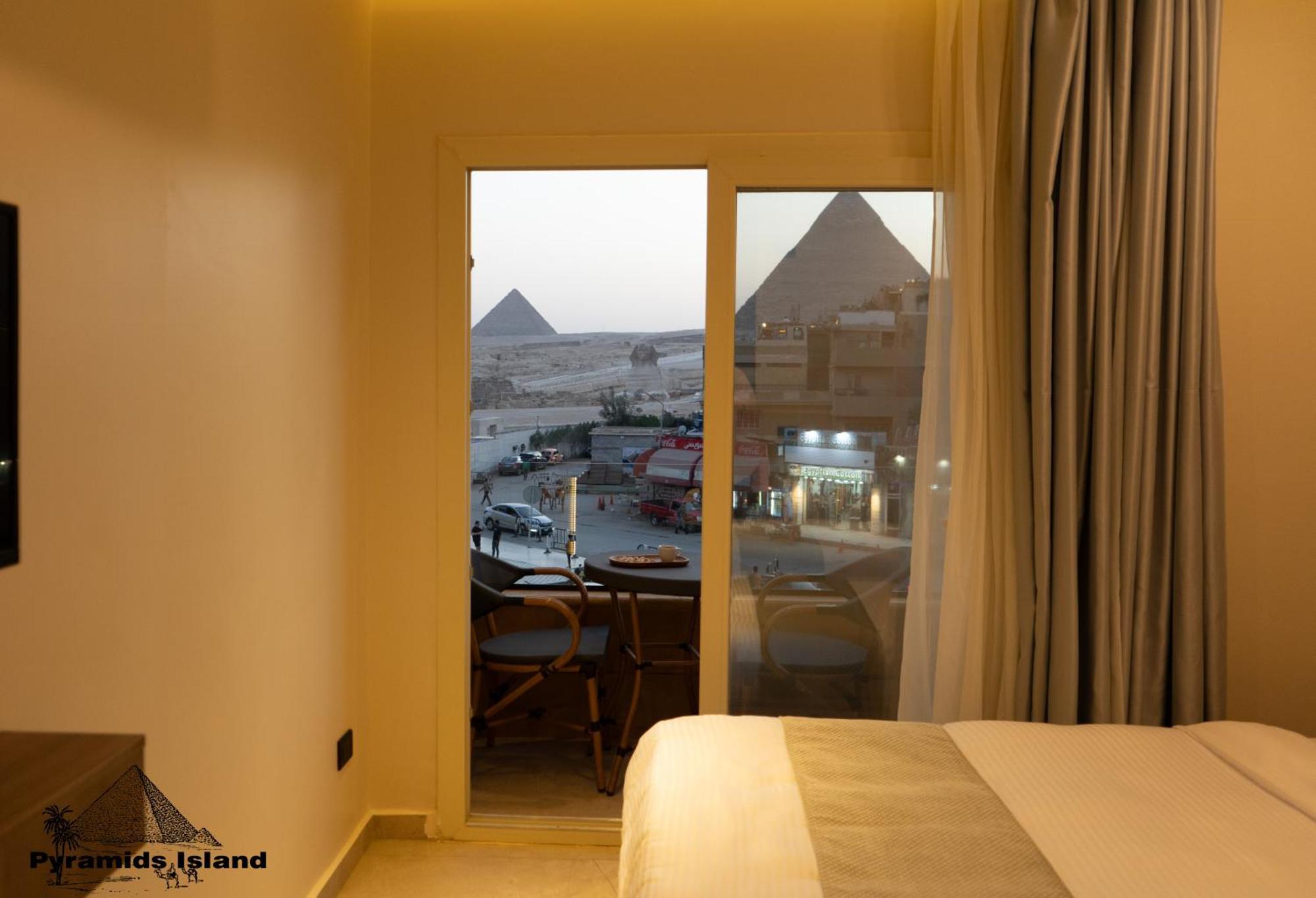 Pyramids Island Bed & Breakfast Kafret el-Gabal Eksteriør bilde