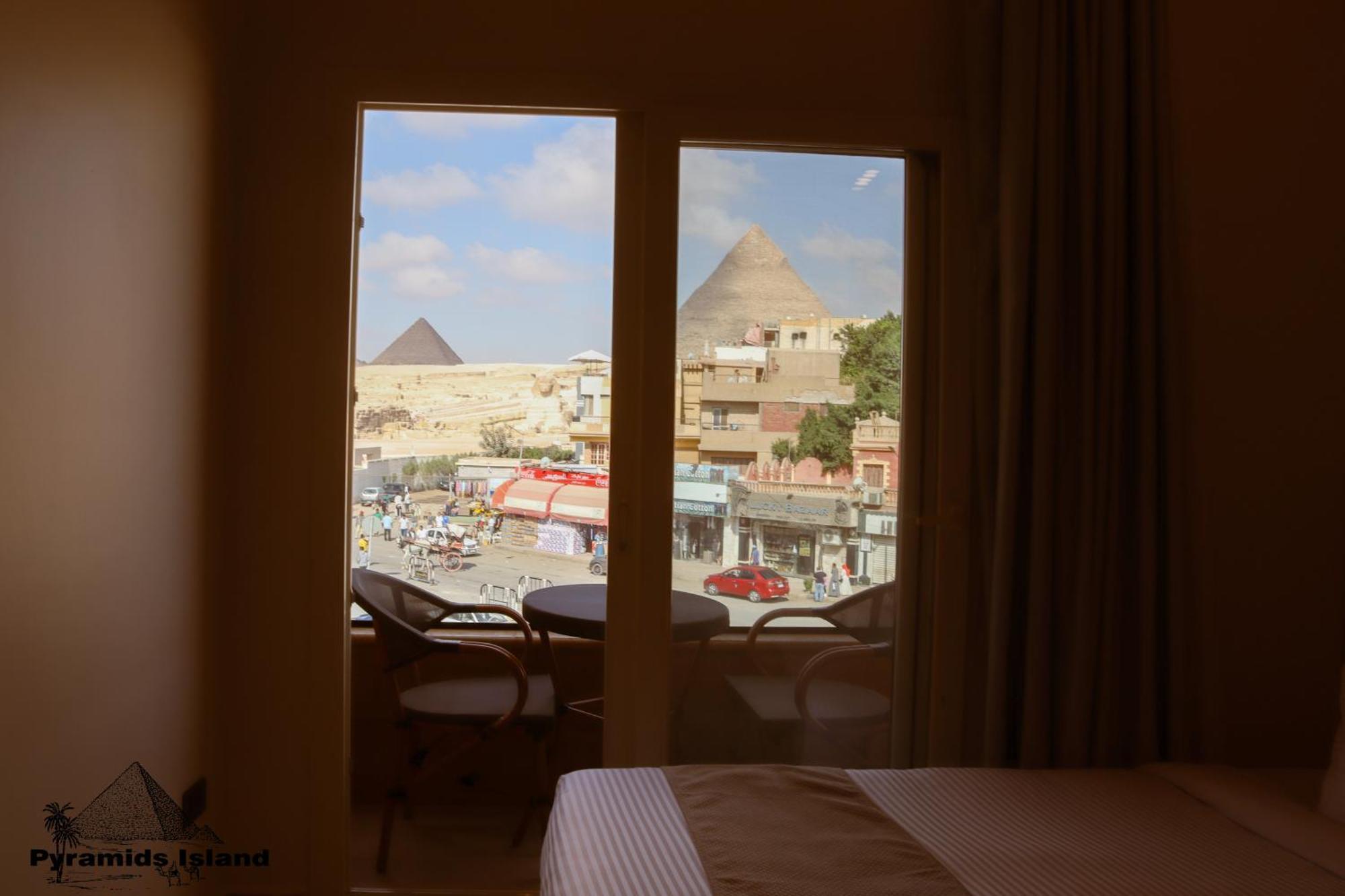 Pyramids Island Bed & Breakfast Kafret el-Gabal Eksteriør bilde