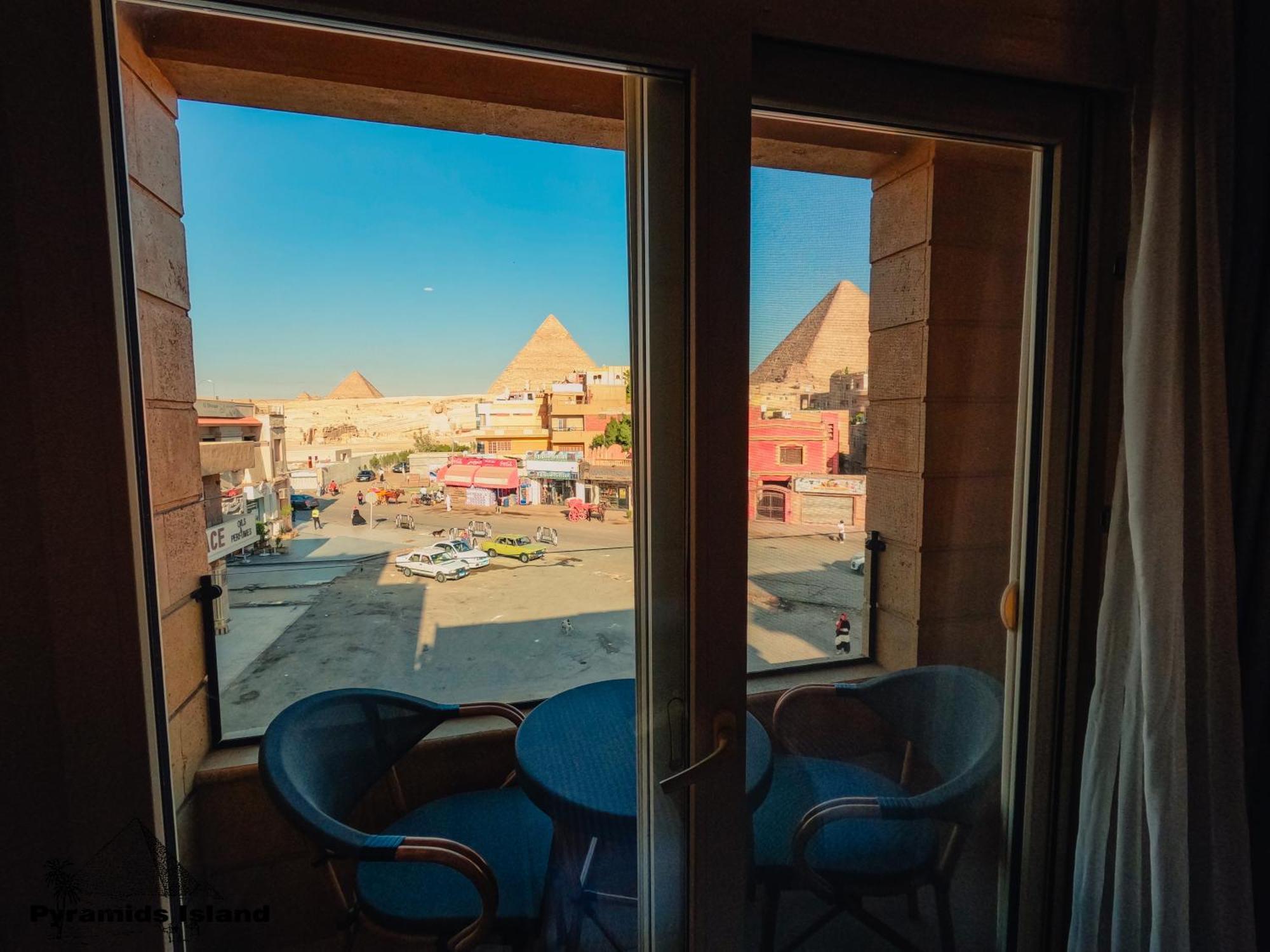Pyramids Island Bed & Breakfast Kafret el-Gabal Eksteriør bilde
