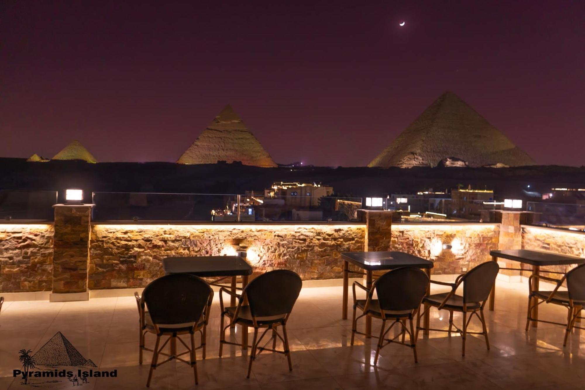 Pyramids Island Bed & Breakfast Kafret el-Gabal Eksteriør bilde