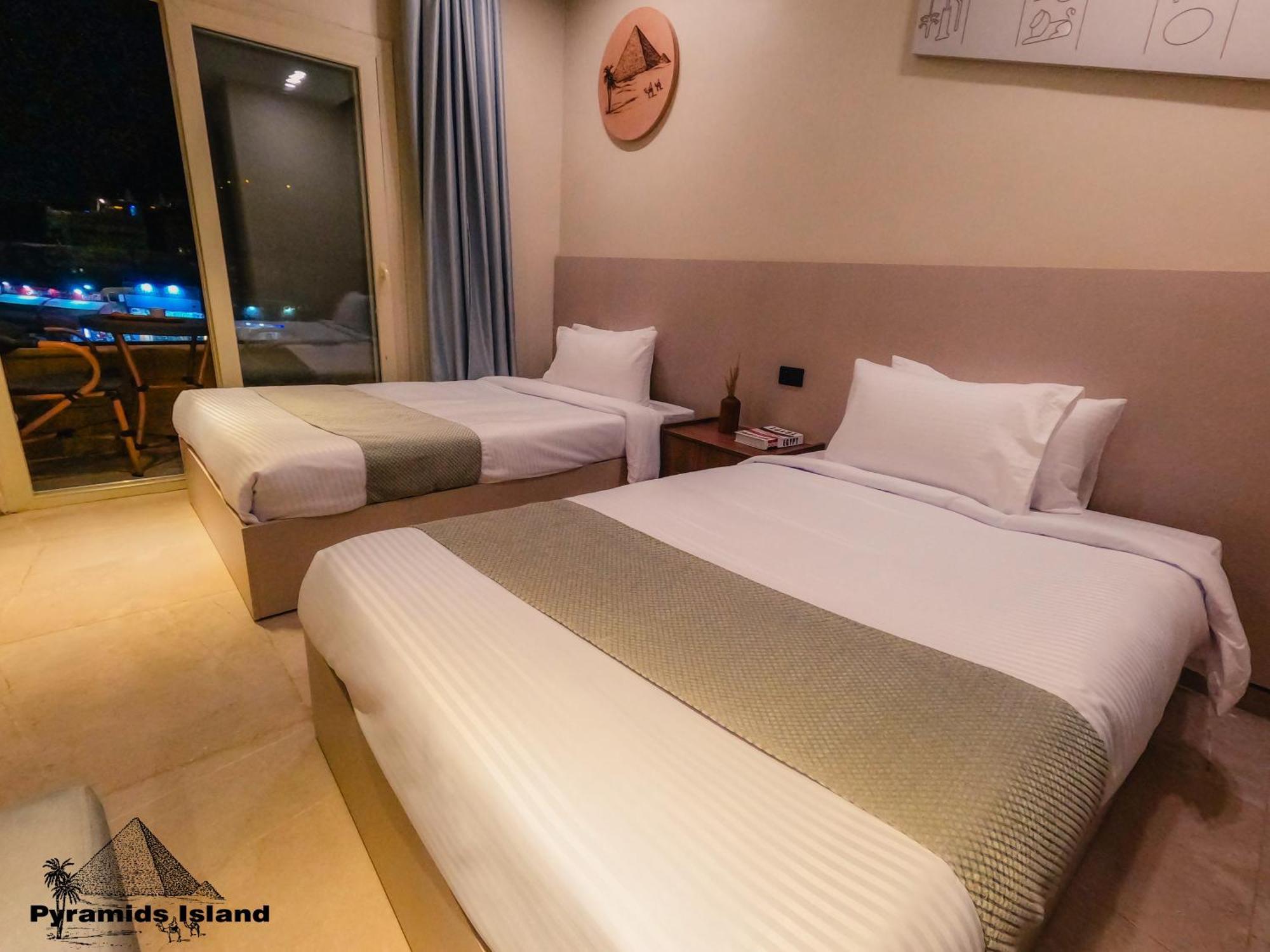 Pyramids Island Bed & Breakfast Kafret el-Gabal Eksteriør bilde