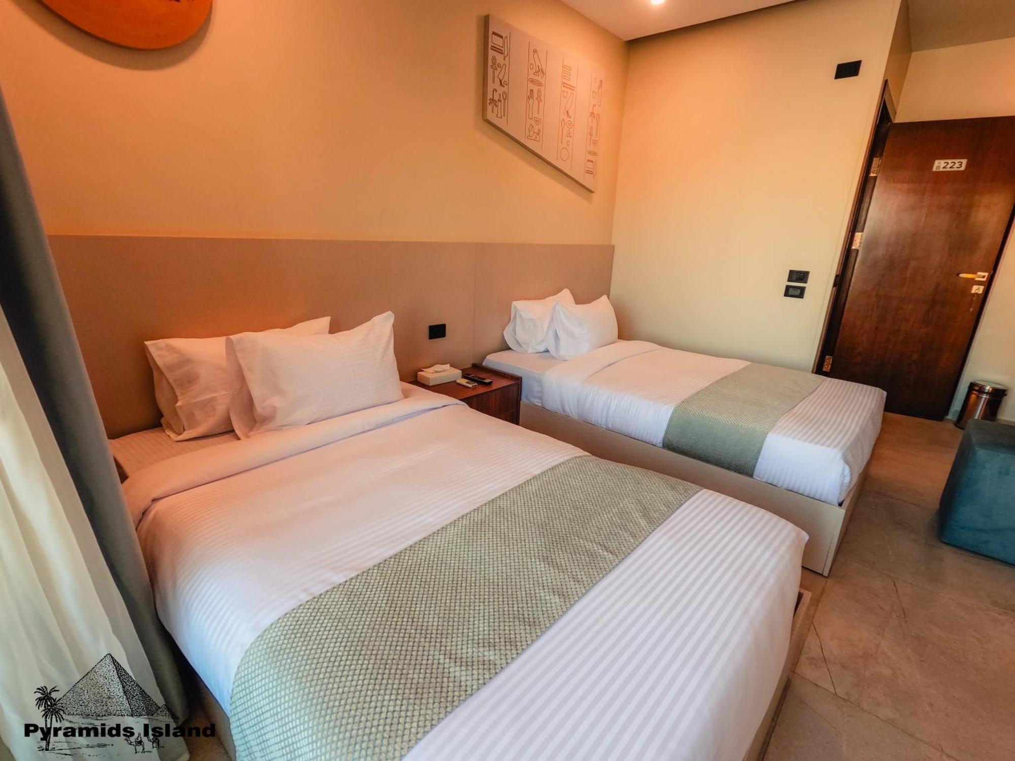 Pyramids Island Bed & Breakfast Kafret el-Gabal Eksteriør bilde