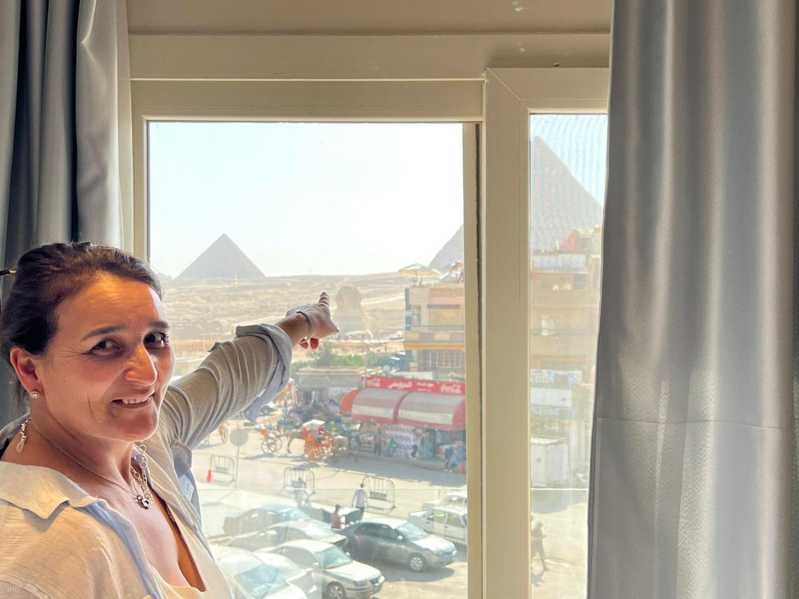 Pyramids Island Bed & Breakfast Kafret el-Gabal Eksteriør bilde