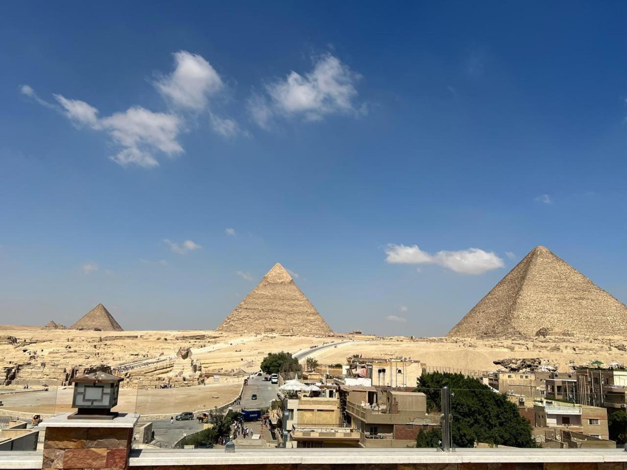 Pyramids Island Bed & Breakfast Kafret el-Gabal Eksteriør bilde